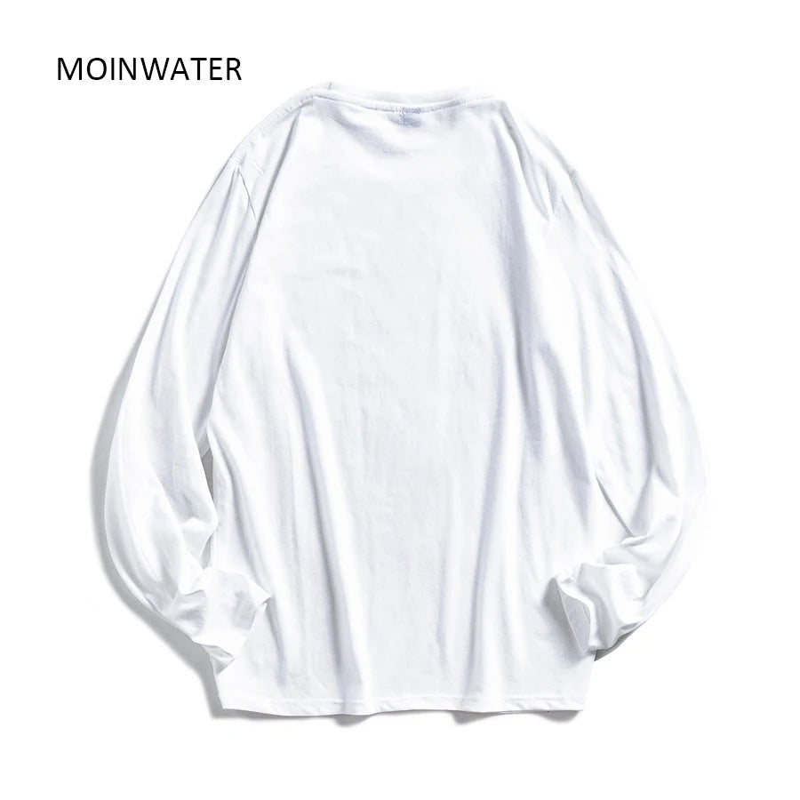 MOINWATER Women O-neck Long Sleeve T shirts