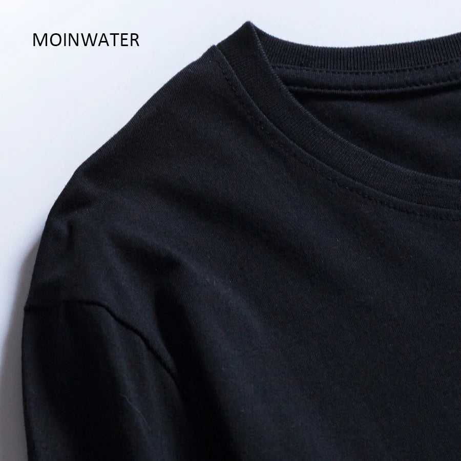 MOINWATER Women O-neck Long Sleeve T shirts