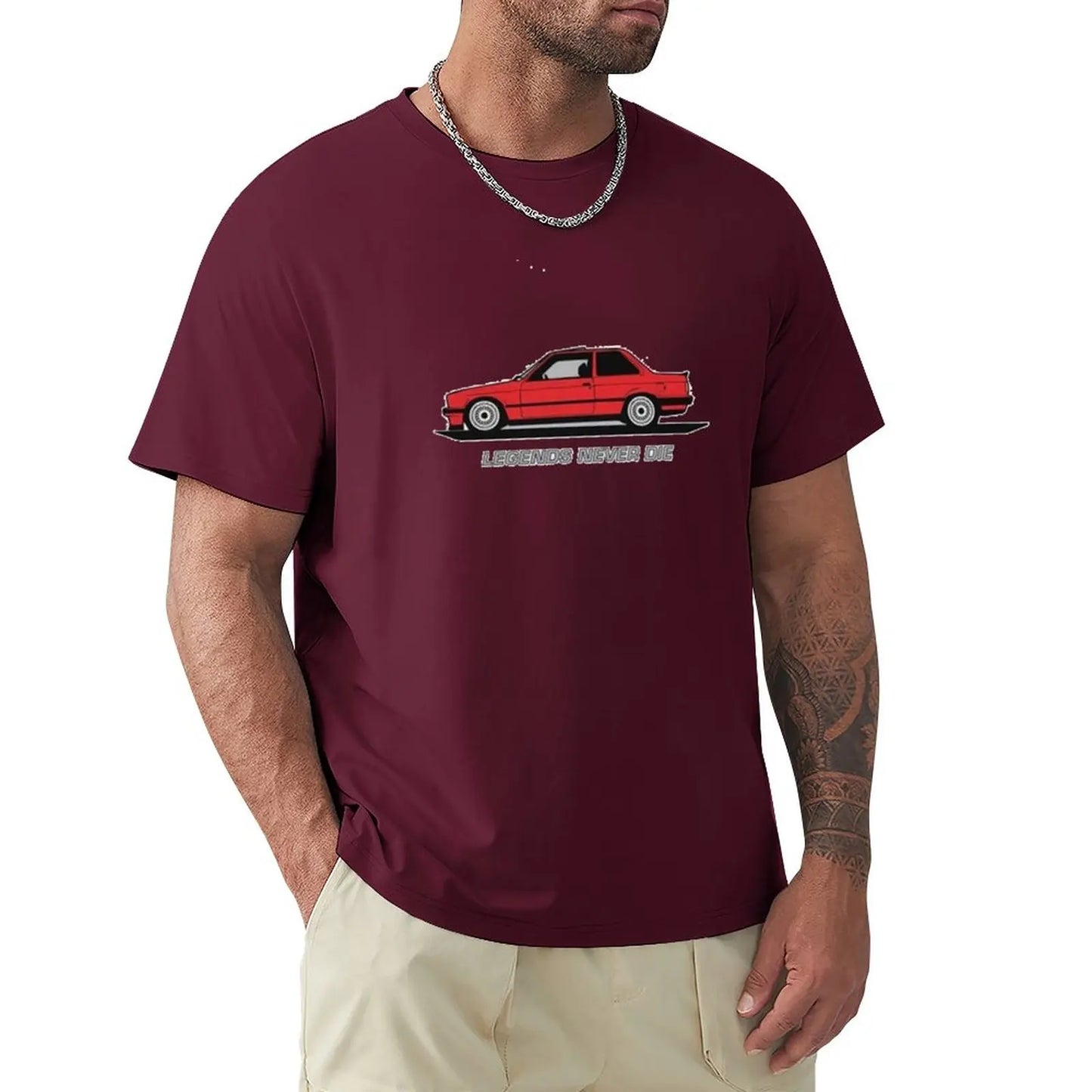 Legend never die classic e30 car T-Shirt