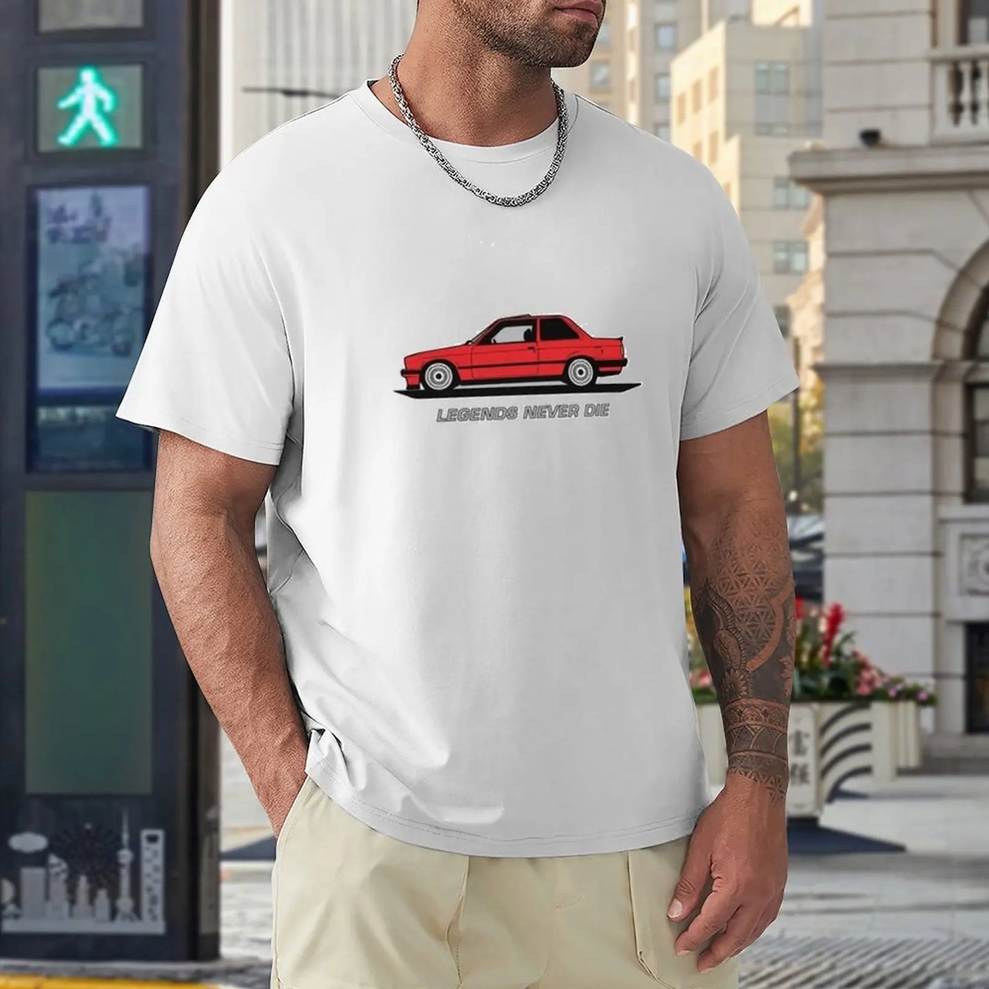 Legend never die classic e30 car T-Shirt